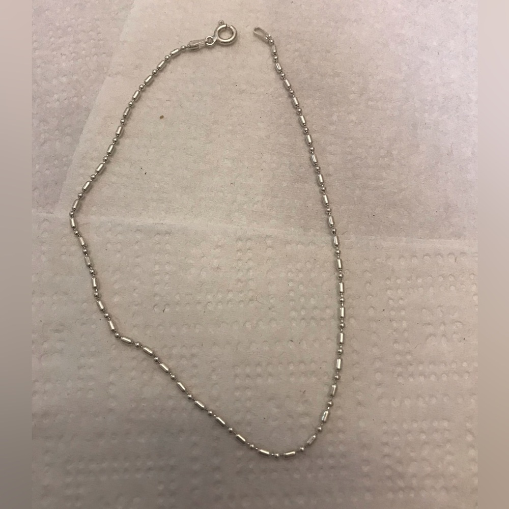 Dainty Silver 10”Anklet/Bracelet